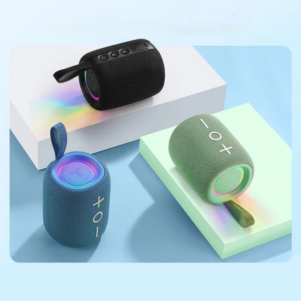 Tribit Stormbox Mini 12W IPX7 Su Geçirmez 12 Saat Oynatma Süresi 5.4 Taşınabilir Bluetooth Hoparlör Yeşil - 9