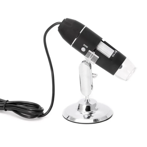 1600X Usb Dijital Mikroskop Kamera Endoskop 8 Led Büyüteç Metal Standı - 3