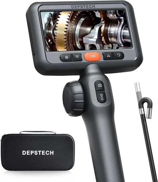 Depstech 210° İki Yönlü Eklemli Endeskop 6mm - 1.5m Kablo