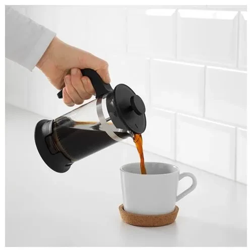 SUMUHOME UPPHETTA FRENCH PRESS PASLANMAZ ÇELİK SİYAH 0,4 LT - 2