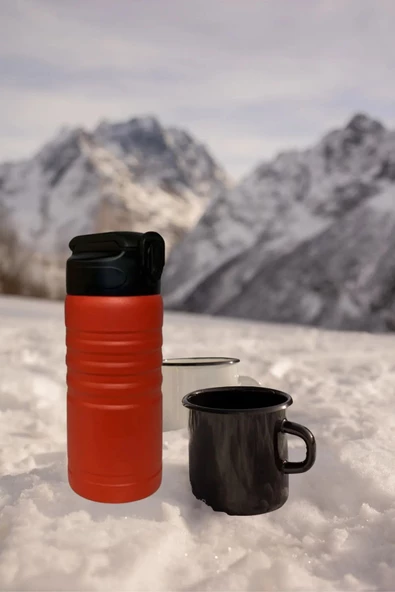 Paslanmaz Çelik Matara Renkli 500 ml - 3