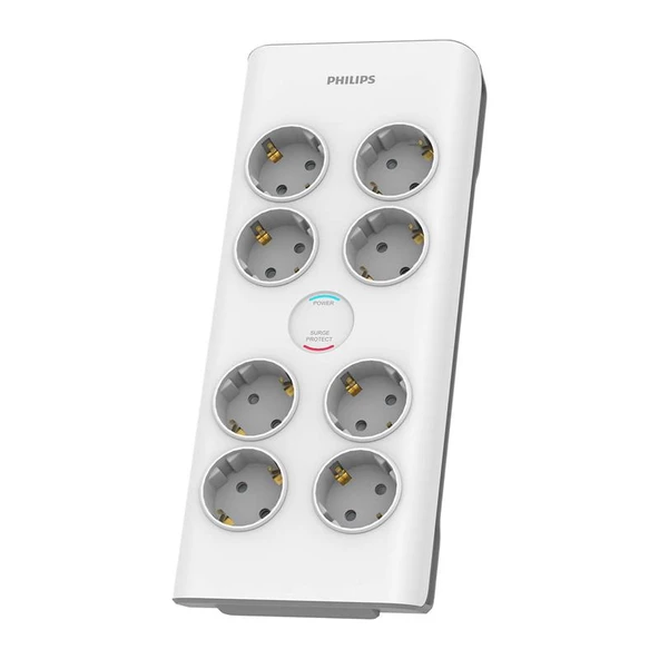 PHILIPS SPN7080WA AKIM KORUMALI PRIZ 900J 2MT 8 LI