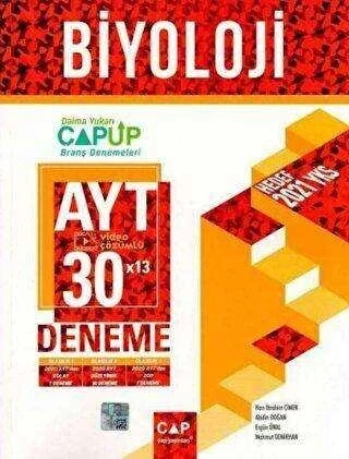 Çap Yayınları AYT Biyoloji 30 x 13 Up Deneme