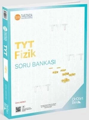 Üç Dört Beş Yayınları 2025 TYT Fizik Soru Bankası