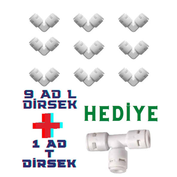 AQUA DEUTSCHE KAPALI KASA 6 FİLTRE 14 AŞAMA SU ARITMA CİHAZI FİLTRE SETİ - Resim 8