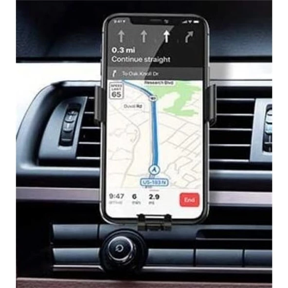 UGREEN ARAÇ IÇI TELEFON TUTUCU AIR VENT SIYAH 40907 - 3