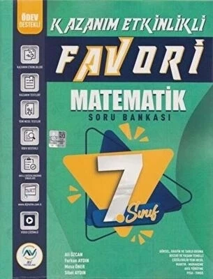 AV Yayınları 7. Sınıf Matematik Favori Serisi Kazanım Etkinlikli Soru Bankası