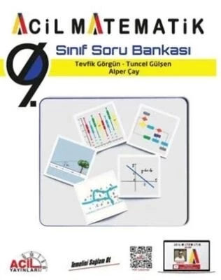 Acil Yayınları 9. Sınıf Acil Matematik Soru Bankası