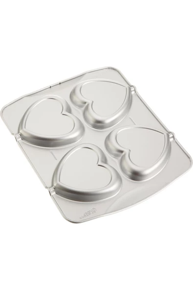Kurabiye Kalıbı Kalpli 4 lü Set 29*24 cm - 2