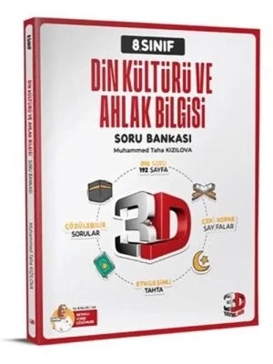 3D Yayınları 8. Sınıf Din Kültürü ve Ahlak Bilgisi Soru Bankası