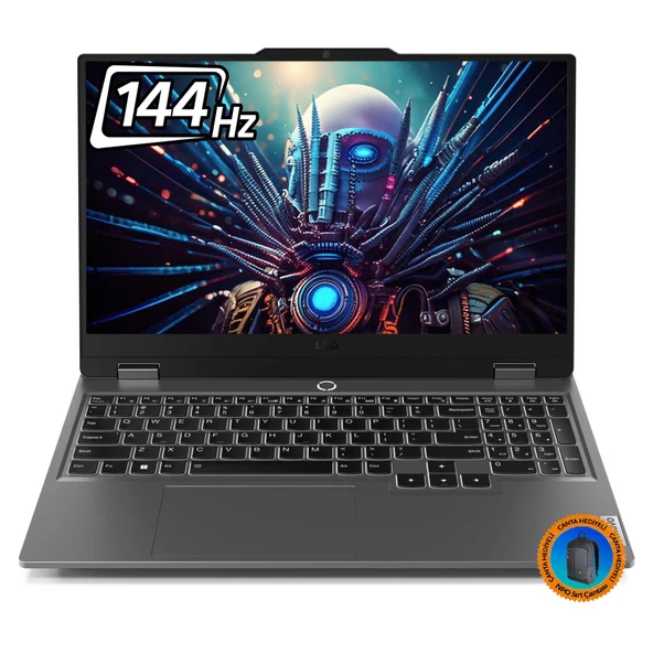 Lenovo LOQ 83JC006ATR18 Ryzen7 7435HS 8GB 512SSD RTX4050 15.6" FHD W11P Dizüstü Bilgisayar-CNT019 - 2