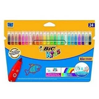 Bic Kıd Couleur Keçeli Boya Kalemi 24 Renk