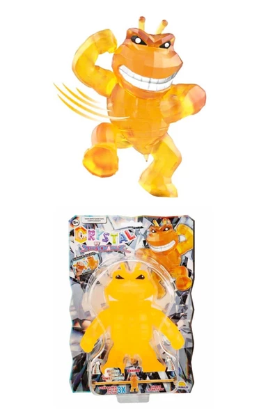 En Esnek Arkadaşların Crystal Stretch Hayvanlar Kristal ELASTİK OYUNCAK FİGÜRLER - Resim 2