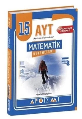 Apotemi Yayınları AYT Matematik 15 Çözümlü Deneme