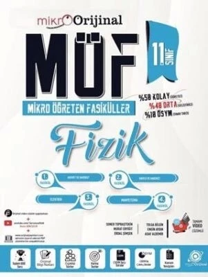 Orijinal Yayınları 11. Sınıf Fizik MÖF Mikro Öğreten Fasiküller
