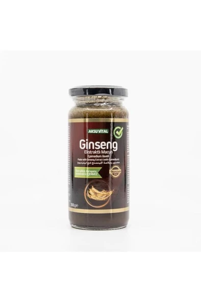 Ginseng Ekstraktlı Bitkisel Macunnu 300 gr - 3