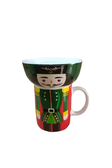 Kurşun asker Temalı Yılbaşı Kupa & Kase Seti - 7