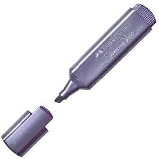 Faber-Castell Fosforlu Kalem 46 Metalik Mor