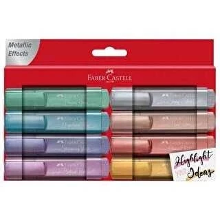 Faber-Castell Fosforlu Kalem 46 Metalik 8 Renk