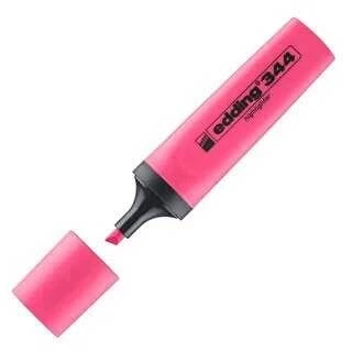 Edding 344 Fosforlu Kalem Pembe