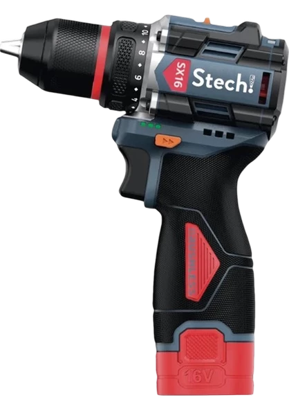 StechEnd SX16 Çift Akü 2 Ah Matkap