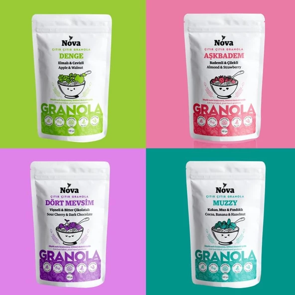 AVANTAJLI 4 LÜ GRANOLA