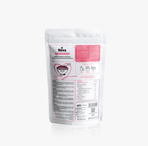 Nova Granola Aşkbadem  340 Gr X 3 Paket - 1