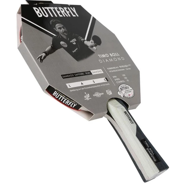 Butterfly Timo Boll Diamond Masa Tenisi Raketi 85034 - 3