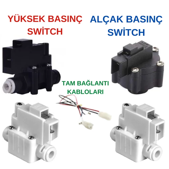 AQUA DEUTSCHE 75-100 GPD SU ARITMA CİHAZI KOMPLE POMPA SETİ - Resim 3