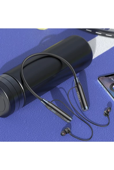 ES62 BT 5.3 Boyun Askılı Gürültü Engelleyici Özellikli Bluetooth Kablosuz Kulaklık - 4