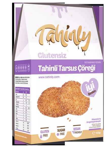 Tahinly Glutensiz Tahinli Tarsus Çöreği