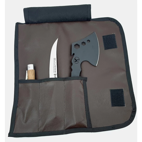 SürLaz Kamp Balta Seti Outdoor Bıçak Arazi Balta Bıçak Seti 4 Parça - 2