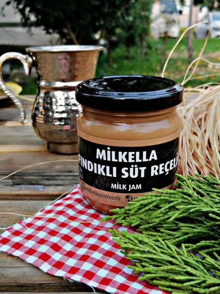 Milkella Fındıklı Süt Reçeli 250 Gr.