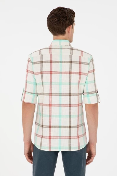 U.S. POLO ASSN. ERKEK DOKUMA GOMLEK G081SZ004-000-1943958 - 5