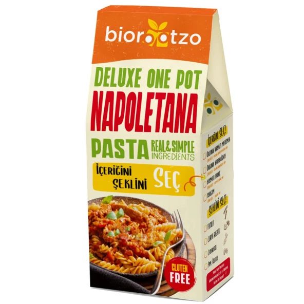 Deluxe One Pot Napoletana Pasta Domatesli