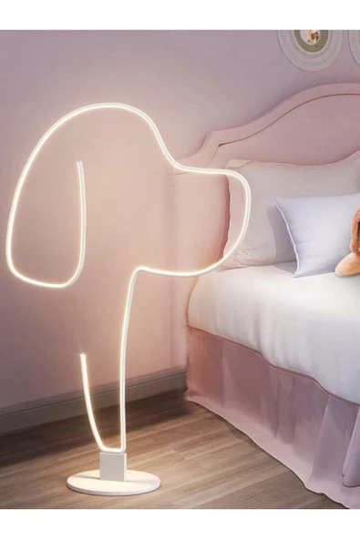 GEN AYDINLATMA Modern Led Köpek Figürlü Lambader