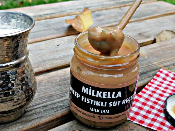 Milkella Antep Fıstıklı Süt Reçeli 250 Gr