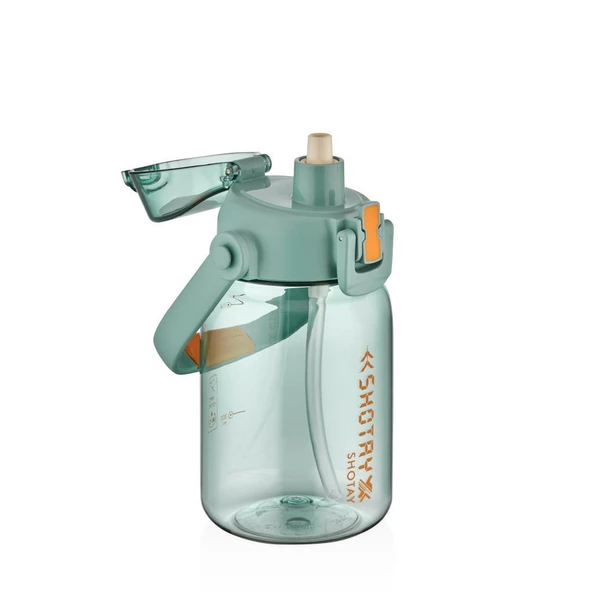 Shotay Conservative Su Matarası Tritan Yeşil 1000Ml - 2