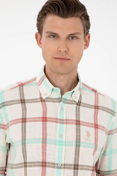 U.S. POLO ASSN. ERKEK DOKUMA GOMLEK G081SZ004-000-1943958 - 2