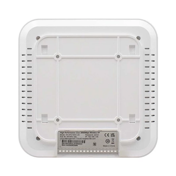 WI-TEK WI-AP219AX-LITE AX3000 Dual Band Kurumsal Access Point - Resim 3