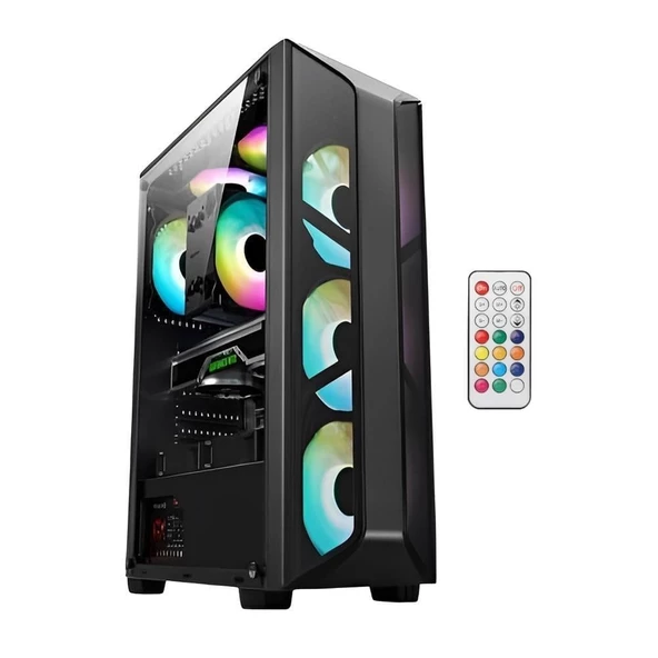 AZTECH AZT101 B Gaming Mid-Tower PC Kasası