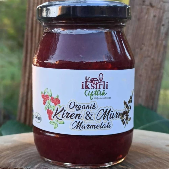 İksirli Çiftlik Organik Kiren ve Mürver Marmelatı 190 g