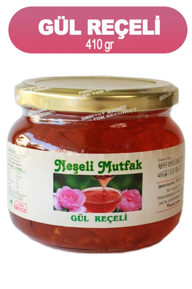 Neşeli Mutfak Gül Reçeli 410 Gr