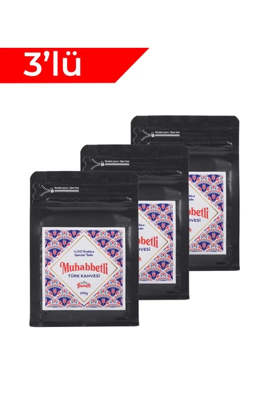 Coffee Bundle Muhabbetli Türk Kahvesi 3lü  Avantaj