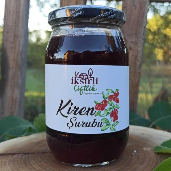 İksirli Çiftlik Kiren (kızılcık) Şurubu 285 ml