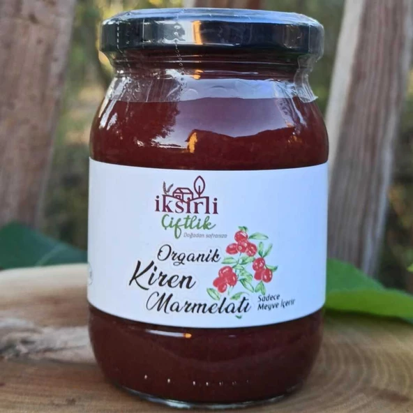 İksirli Çiftlik Organik Kiren (Kızılcık) Marmelatı 190 g