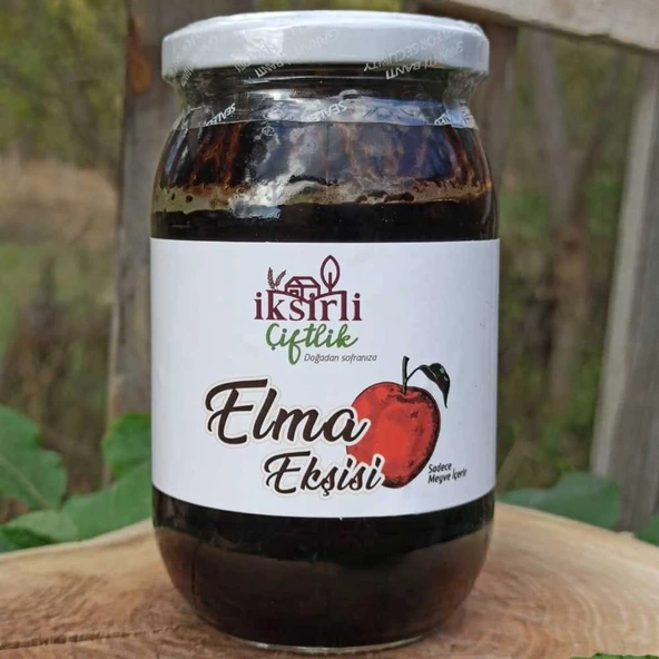 İksirli Çiftlik Şekersiz Elma Ekşisi 400 g