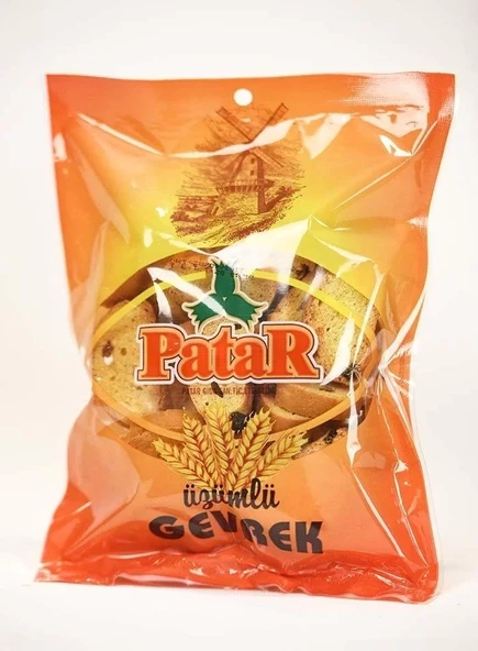 Patar Atıştırmalık Üzümlü Gevrek 200 Gr x 2 Paket