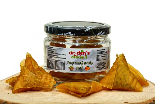 ANTEP FISTIKLI PORTAKAL PESTİLİ 100 GR CAM ürün görseli