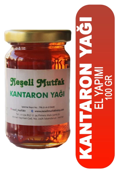 Neşeli Mutfak Kantaron Yağı 200 ml